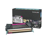Lexmark High Yield Magenta Return Program Toner Cartridge for US Government, 10000 Yield (C736H4MG)