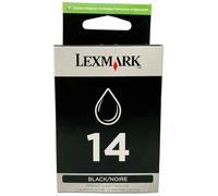 Lexmark Ink Cartridge No. 14 1x Black 175 Pages Hard Case LRP
