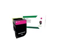 LEXMARK 802M toner cartridge magenta low capacity 1.000 pages 1-pack return program