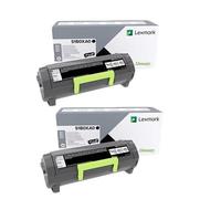 Lexmark MX517de Printer Toner Cartridges (2 Pack) -51B0XA0 Multipack Original