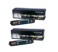 Lexmark E342tn Printer Toner Cartridges (2 Pack) -12A8400 Multipack Original