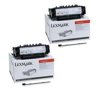 Lexmark Optra M Printer Toner Cartridges (2 Pack) -17G0154 Multipack Original
