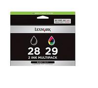 Lexmark Original 28 and 29 Black & Colour Inks For X2510 X2530 X2550 X5490 BNIB
