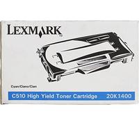 Original Lexmark Toner 20K1400 Cyan For C 510 Dtn N B-Ware