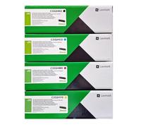 Lexmark Original Toner C332H0 High Capacity C332HK0 C332HC0 C332HM0 C332HY0 Black Cyan Magenta Yellow Compatible with: C3326, C3326dw, MC3326adwe, MC3326i