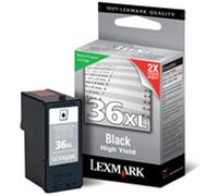 Lexmark 36XL Original Lexmark 36XL High Capacity Return Program Black Ink Cartridge - 018C2170E