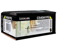 Lexmark series - 1000 pages laser toner cartridge - yellow - standard capacity C540A1YG 0C540A1YG