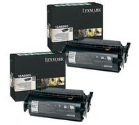 Lexmark T622 Printer Toner Cartridges (2 Pack) -12A6865 Multipack Original
