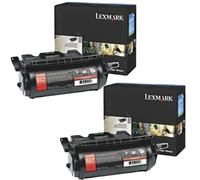 Original Multipack Lexmark T644tn Printer Toner Cartridges (2 Pack) -0064036HE