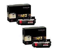 Lexmark Printer Toner Cartridges T644dtn Original Multipack 2 Pack