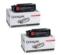 Lexmark X422 Printer Toner Cartridges (2 Pack) -12A3710 Multipack Original
