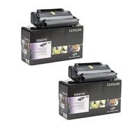 Lexmark X422 Printer Toner Cartridges (2 Pack) -12A4710 Multipack Original