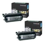 Lexmark X634dte Printer Toner Cartridges (2 Pack) -12A7460 Multipack Original