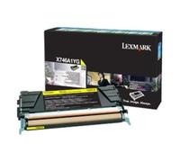 Lexmark X746A1YG Yellow Original Return Program Toner Cartridge