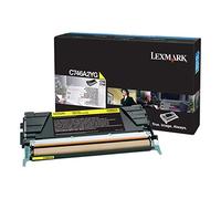 Lexmark Yellow Toner Cartridge, 7000 Yield (C746A2YG)