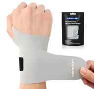 Lexniush Wrist Supports Brace for Right/Left Hand, Arthritis Wrist Compression Support for Tendonitis, Sprained, Carpal Tunnel, Elastic Hand Wrist Support for Men/Women, Tennis, Gym, Grey