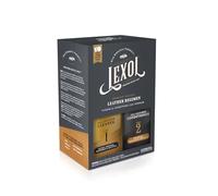 Lexol Leather Care Kit Conditioner and Cleaner, Use on Car Leather, Furniture, Shoes, Bags and Accessories, Trusted Leather Care Since 1933, Quick & Easy 2-Step Regimen, 16.9 oz Bottles Plus 2 Sponges