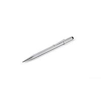 Lexon - Bee 2 Ballpoint Pen & 2-in-1 Stylus Satin Chrome (Shiny Chrome)