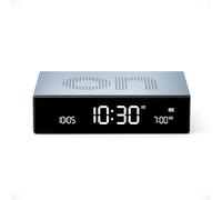Lexon LR152LB1 Flip Premium Digital Alarm Clock Light Blue