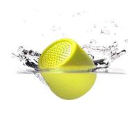 Lexon Mino X Floating Bluetooth Speaker, IPX7 Water Resistant, Rechargeable & Pairable - Acid Yellow