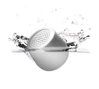 Lexon Mino X Floating Bluetooth Speaker, IPX7 Water Resistant, Rechargeable & Pairable - White