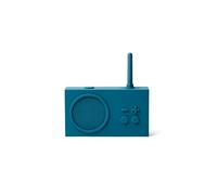 Lexon TYKHO 3 Wireless Bluetooth Speaker and FM Radio, Splashproof and rechargeable - Blue