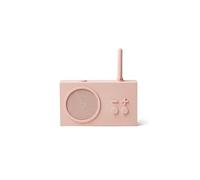 Lexon TYKHO 3 FM Radio + Bluetooth Speaker Pink