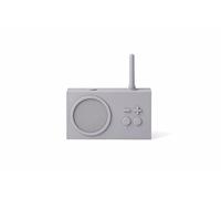 Lexon TYKHO 3 Wireless Bluetooth Speaker and FM Radio, Splashproof and rechargeable - Grey
