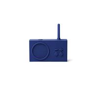 Lexon TYKHO 3 Wireless Bluetooth Speaker and FM Radio, Splashproof and rechargeable - Dark Blue