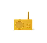 Lexon TYKHO 3 Wireless Bluetooth Speaker and FM Radio, Splashproof and rechargeable - Yellow