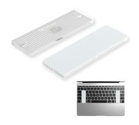 LexonElec x ATTACK SHARK Laptop Holder for External Keyboard, Magnetic Keyboard Riser, Mini Stand, Portable PC Laptop Bridge for MacBook/Tablet/Office/Gaming - White