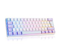 LexonElec x MAGIC-REFINER MK37 UK Layout 60% Wired Gaming Keyboard, Hot-Swap Magnetic Switch, 8000Hz Polling Rate, 0.04mm RT Accuracy, Rapid Trigger, 0.125ms Latency, RGB Backlit for PC/Mac(Purple)