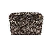 LEXSION Bag Organiser Felt Insert with Zipper for Carry Bag for Speedy Neverfull PM MM, Large