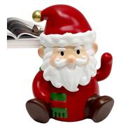 Lexsyn Christmas Figurines Decoration - Christmas Statue with Movable Arms | Santa Claus for Winter Kitchen Living Room Desk Garden Outdoor