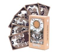 Lexsyn Tarot Game - 78 Tarot Cards Collection | English Language Divination Cards - for Meditation Astrology Study Spiritual Guidance Game
