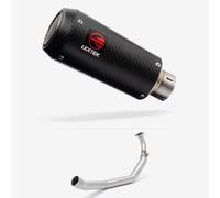 Lextek Carbon Fibre CP9C Full Exhaust System compatible with Yamaha YZF R125