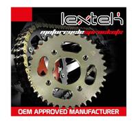 Lextek Rear Sprocket 428-46T Lexmoto Adrenaline 125 EFI XFLM125GY-2B-E4/Adrenaline 125 XFLM125GY-2B/Arizona 125 ZS125-30/LSM 125 STR125YB/Lowride 125 DFE125L/Texan 125 JL125-11/Vixen 125 HT125-8