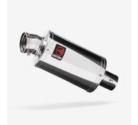 Lextek Stainless Steel Chrome OP4 Exhaust Silencer 200mm 51mm