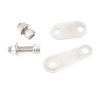 Lextek Stainless Steel Exhaust Silencer Fitting Kit