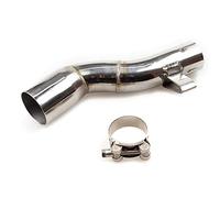 Lextek Stainless Steel Link Pipe compatible with Honda NC750X (14-24)