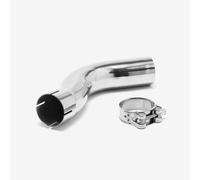 Lextek Stainless Steel Link Pipe compatible with Triumph Sprint ST 955i (98-04) with Luggage