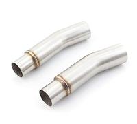 Lextek Stainless Steel Link Pipes compatible with Ducati 620 Monster 01-06
