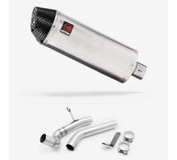 Lextek Stainless Steel RP2 300mm with Link Pipe compatible with BMW F 750 GS 2018-2024