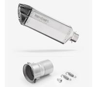 Lextek Titanium ST9 300mm Exhaust with Titanium Link Pipe compatible with KTM 1290 Superduke GT 2021-2024