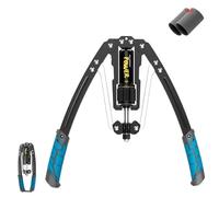 LexTex Chest Trainer Men, Home Chest Workout Equipment Expander, Adjustable Hydraulic Resistance 22-440lbs, Strength Training Fitness Gym Arm Exerciser for Bicep Shoulder Upper Body Muscle(Blue)
