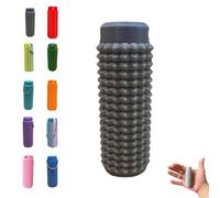 LexTex Portable Vibrant Colors Stim Tool,Spiky Grippie Stim Keychain for Anxiety Relief,Pain Stim Fidget for Adults,Pocket Mini Grippie 3D Printed Venting Key Pendant with Quiet Design(Grey)