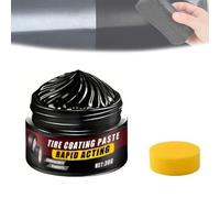 LexTex Premium Tire Coating & Trim Restorer, Cerakote Trim Restorer, Long-Lasting Ceramic Coating & UV Protection, Bring Back The Original Deep Black Shine To Rubber And Plastic (1pc)