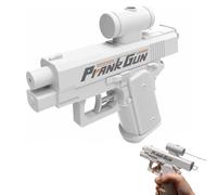 LexTex Reverse Water Gun, Prank Two-Way Water Gun, Quirky Trick Waters Guns for Friend, Unexpected Twist(White)