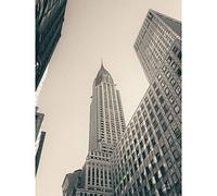 Lextrait Chrysler Building Ny BW Large Art Print Poster Wall Decor 18x24 inch