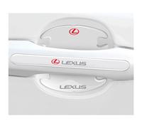 (LEXUS) 8x Car Door Handle Bowl Anti-Scratch Cover Guard Protector Stickers Accessories
